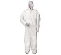 Tector L - Tuta protettiva contro sostanze chimiche, polveri, particelle nucleari, antistatica, CAT 3, tipo 5 e 6