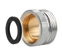 tecuro Adattatore per rubinetto, AG 3/4 su IG M22x1, ottone cromato - 4699112