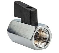 'tecuro Mini valvola a sfera Taglia 1/4 filettatura interna interno X MS-cromato