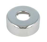 tecuro Rosone sifone diametro esterno 90 mm x altezza 30 mm, diametro interno 32 mm, ottone cromato