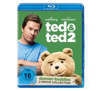 Ted 1 & 2 Box (Blu-ray) Wahlberg Mark Neeson Liam Seyfried Amanda Freeman Morgan
