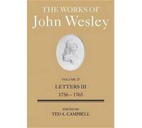 Ted A. Campbell Works of John Wesley Volume 27 (Copertina rigida)
