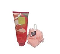 Ted Bagnoschiuma al lampone e fiori d'arancio, bottiglia grande (300 ml) con soffio corallo