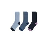 Ted Baker 3pk Mens Non Terry Crew Blue Taglia: OS | Calzini Outlet | Uomo | Blu