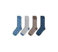 Ted Baker 4pk Mens Non Terry Dress Crew Blue Taglia: OS | Calzini Outlet | Uomo | Blu
