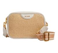 Ted Baker Bardas Webbing Faux Raffia Camera Crossbody Bag Ecru