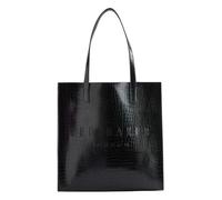 Ted Baker borsa a tracolla Croccon Croc Effect Icon Bag Jet - Black nero