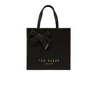 Ted Baker borsa a tracolla Niconna Bow Detail Large Icon Bag Black nero