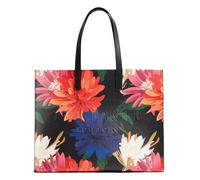Ted Baker borsa a tracolla shopper borsa Amardi Printed Dahlia Icon Bag Black colorato