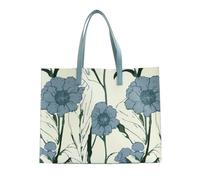 Ted Baker borsa a tracolla Tooocon Floral Print Extra Large Icon Bag White bianco