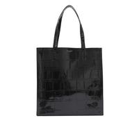 Ted Baker borsa shopper Vannda Croc Effect Icon Bag L Black