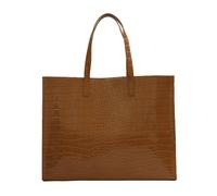 Ted Baker borsa shopper Wellma Croc Effect Icon Bag XL Tan