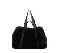 Ted Baker Cadence Borsa shopper nero, eco-pelliccia, donna