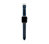 Ted Baker Cinturino doppio in pelle blu e nero per Apple Watch® (modello: BKS42S216B0), blu/nero, Blu/nero