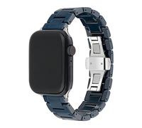 Ted Baker Cinturino in ceramica blu con fibbia argentata per Apple Watch® BKS42S432B0, blu, blu