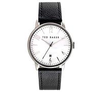 Ted Baker Cinturino in pelle bianca con cassa in acciaio inox TE10030650
