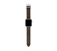 Ted Baker Cinturino in pelle inciso Ted marrone per Apple Watch® (Modello: BKS42F120B0), marrone, Marrone