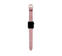 Ted Baker Cinturino per smartwatch in pelle saffiano magnolia compatibile con Apple Watch da 38 mm, 40 mm, rosa, misura unica, Cinturino per smartwatch in pelle Saffiano Magnolia compatibile con Apple