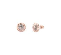 Ted Baker - Eisley Orecchini a Lobo in Smalto Rosa con Brilli Argenti
