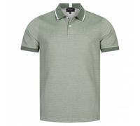 TED BAKER Ellerby Stripe Uomo Polo 259373-VERDE-MEDIO verde L