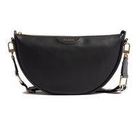 Ted Baker Essina Webbing Leather Half Moon Crossbody Bag Black
