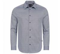 TED BAKER Faenza Geo Uomo Camicia a maniche lunghe 272167-MARINA blu M