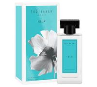 Ted Baker Floralicious Isla Eau De Toilette, Aquatic Floral, 50ml | A fresh aquatic floral scent with orange blossom, sea spray, white flowers and amber. A light ocean inspired fragrance 50ml