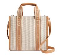 Ted Baker Harllee Striped Canvas Webbing Crossbody Bag Camel