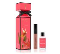 Ted Baker Kasia Cracker Set Regalo, Eau de Toilette da 15 ml per Lei e Gloss Labbra da 8 ml, Note di Litchi, Gelsomino e Vaniglia, Elegante Set Regalo Miniatura di Profumo per Donna