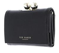 Ted Baker London Donna Roosa Portafoglio piccolo in pelle con dettaglio rosa e pompon