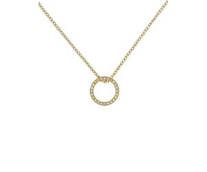 Ted Baker London Heri - Collana da donna con ciondolo a cerchio in cristallo