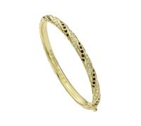 Ted Baker London Torvi - Bracciale rigido con chiusura a cerniera, con cristalli