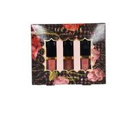 Ted Baker Power Pout Trio, 3 lucidalabbra, delicato peonia, rosa trasparente e rosa smaltato, set regalo per donne, 3 x 4,34 ml