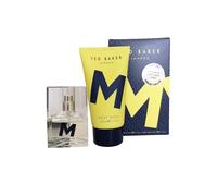Ted Baker M Eau De Toilette Spray 30ml + Body Wash 150ml Profumo Uomo