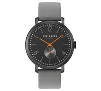 Ted Baker Mens oliver 42 millimetri cinturino grigio cassa nera TE10031517