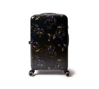 Ted Baker Midnight Bloom Case 68 cm Valigia Media Blu Navy Floreale 4 Ruote ABS Lucchetto TSA Borsa da Viaggio di Design Interno Organizzato Elegante Scomparti per Bagaglio a Mano Rigido Capacità 77L