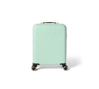 Ted Baker Mint Icon Cabin Suitcase Hard Shell 55x40x20cm TSA Lock 39L | Durable hard shell suitcase with TSA-approved lock for secure travel and protected belongings with organised interior.