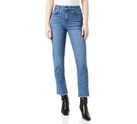Ted Baker Morgani-Gamba Dritta Denim Pantaloni, Metà Lavaggio, 28W Regular Donna
