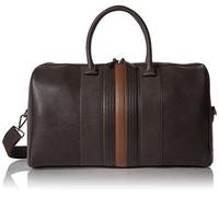 Ted Baker Mxb-Evyday-Striped Pu Holdall Borsone, Brn-Choc, Taglia Unica Uomo