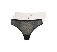 Ted Baker Nelly 3 Pk Lace & Mesh Print Brief Jet Black/icy Pink/ Whisp Taglia: M | Biancheria intima Outlet | Donna | Nero
