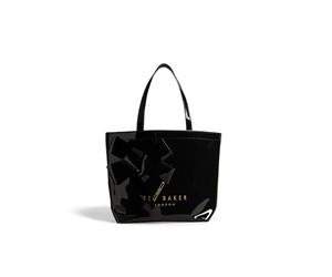 Ted Baker NIKICON, Arco in Vinile Shopper Donna, Nero, One Size