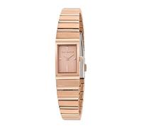 Ted Baker Orologio analogico al quarzo da donna con cinturino in acciaio inossidabile BKPLLS5049I, Oro rosa.