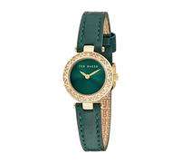 Ted Baker Orologio analogico al quarzo da donna con cinturino in pelle BKPJLS5019I, Verde