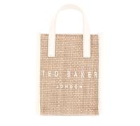 Ted Baker PaulII Faux Raffia Mini Icon Bag Ivory