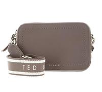 Ted Baker Pelle borsa a tracolla Linzie Webbing Leather Crossbody Camera Bag Taupe grigio talpa