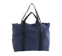 Ted Baker Pelle borsa shopper Laurrel Suede Webbing Detail Large Shopper Dk - Blue blu scuro