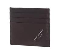 Ted Baker Pelle portacarte Raffles Embossed Corner Leather Cardholder Brown marrone
