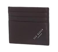 Ted Baker Pelle portacarte Raffles Embossed Corner Leather Cardholder Brown marrone