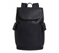 Ted Baker Pelle zaino per laptop con scomparto per laptop Kailebs Caviar Leather Backpack Dk - Navy blu scuro