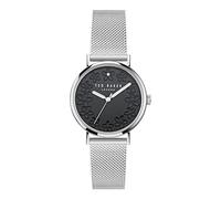 Ted Baker Phylipa Blossom - Orologio da donna con cinturino in maglia argentata (modello: BKPPHS4059I), Argento, classico